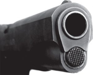 Barrel of a gun